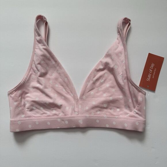 MWT State of Day Cotton Modal Bra Bralette Wireless Adjustable Modal 5 Colors - Picture 6 of 8